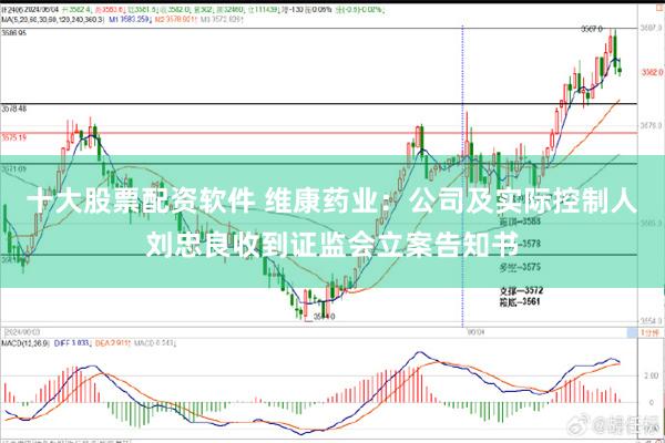 十大股票配资软件 维康药业：公司及实际控制人刘忠良收到证监会立案告知书