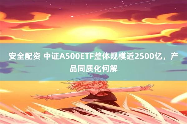 安全配资 中证A500ETF整体规模近2500亿，产品同质化何解
