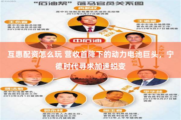 互惠配资怎么玩 营收首降下的动力电池巨头，宁德时代寻求加速蜕变