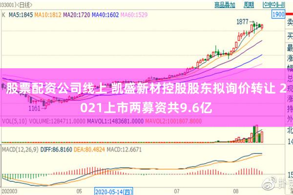 股票配资公司线上 凯盛新材控股股东拟询价转让 2021上市两募资共9.6亿